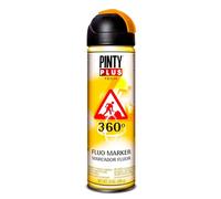 Pintura en spray PINTYPLUS TECH 650 Marcador 360º Naranja T143