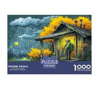 Pintura Estilo Van Gogh Rompecabezas 1000 Piezas para Adultos Y Niños, Puzzle Entretenimiento Creativo En Familia 38x26cm/1000pcs