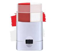 Pintura facial: barras de maquillaje para ojos de color bandera, kit para colorear mejillas para fanáticos de los deportes con diseño de pigmento de deslizamiento suave, función de fórmula lavable de