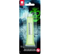 Pintura Facial Brillante En La Oscuridad 28ml Halloween Disfraz Maquillaje
