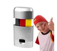 Pintura facial con bandera de - Barra de pintura de 3 colores | Marcadores corporales de ojos negros | Crayones de pintua para fanáticos de jugadores de béisbol, fútbol y softbol, grafiti de