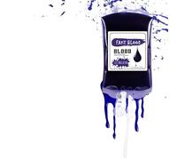 Pintura facial de Halloween Blood Bag - Liquid FX Makeup | Red Blue Multicolor Ghost Cosplay Paint | Professional Stage Blood Face & Body Painting Kit para Halloween Party Costume