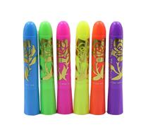 Pintura Facial Fluorescente - Pintura Facial Fosforescente | Pinturas Corporales De Luz Negra | Fluorescente UV Reactivo | Lápices De Maquillaje | Suministros De Maquillaje Para Cumpleaños, Martes Gr