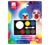 Pintura Facial Paleta Disfraz Niño Adulto Halloween Maquillaje Kit de Accesorios