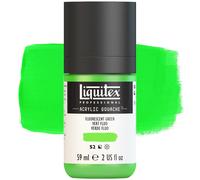 Liquitex Professional Gouache acrílico extrafino viscocidad Baja, Tubo 59 ml, Verde fluorescente