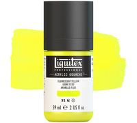 Liquitex Professional Gouache acrílico extrafino viscocidad Baja, Tubo 59 ml, Amarillo fluorescente