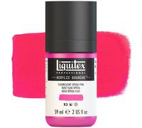Liquitex Professional Gouache acrílico extrafino viscocidad Baja, Tubo 59 ml, Rosa fluorescente