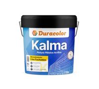 Pintura Kalma Mate - Color Blanco - 1 litro - Pintura Plástica Acrílica de Textura Lisa y Acabado Mate - Aplicación Exterior e Interior - Duracolor
