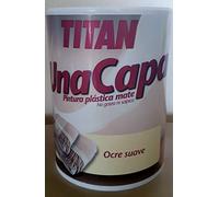 Pintura Mate Titan Una Capa - 750 mL, Ocre Suave