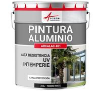 Pintura para Aluminio: ARCALAC 401 - Negro Mate - RAL 9005 - ARCANE INDUSTRIES