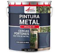 Pintura para Metal - ARCALAC 101 - Negro Mate - RAL 9005 - ARCANE INDUSTRIES