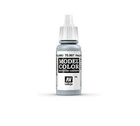 Vallejo Model Color Pintura Acrílica Azul (Pale Grey Blue) Acabado Mate, 18 ml. Autonivelante y Sistema BSL para Modelismo y Figuras