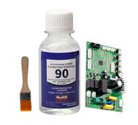Pintura Para PCB Conductora De Electricidad - Transparente 100 Ml | Revestimiento Conformado Para Reparación De Placas PCB Capa Aislante | Protección A Prueba De Humedad Impermeable De Secado Rápido P