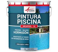Pintura para Piscina Hormigón Hidrófugo - ARCAPOOL - 24 10 L Gris Cercano