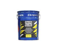 Pintura para señalización vial, bote de 5 kg, amarillo.
