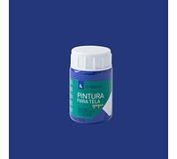 Pintura para Tela Opaque To-11 Azul Ultramar 35ML La Pajarita, Pintura de aplicación directa sobre tela