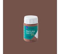 Pintura para Tela Opaque To-16 Castaño 35ML La Pajarita, Pintura de aplicación directa sobre tela