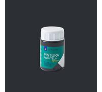 Pintura para Tela Opaque To-18 Negro 35ML La Pajarita, Pintura de aplicación directa sobre tela
