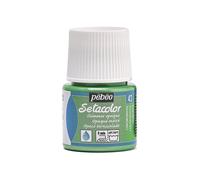 Pintura para tela - Pébéo - Setacolor opaco moiré - Clorofila - 45 ml - Efecto satinado