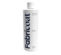 Pintura para telas Fabricoat - Restaura o cambia el color de cualquier tela - Pinta directamente sobre la tela - Transforma cualquier cosa - Sofás, pantallas de lámparas (500 ml, blanco)