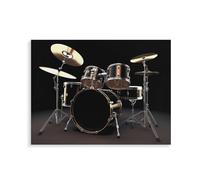 Pintura personalizada por números para adultos, principiantes, kit de pintura al óleo digital sobre lienzo con pinceles y pigmento acrílico, juego de tambor genial, pintura de dibujo para regalo