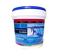 Pintura piscina acrílica al agua PINTUROM - Blanco, 4 L.