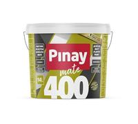 PINTURA PLASTICA ACRILICA MATE 400- en base acabado blanco mate basada en copolímeros acrílicos en emulsión para interior y exterior (4 L)