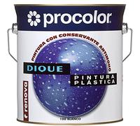PINTURA PLÁSTICA CON CONSERVANTE ANTI-MOHO DIQUE 4 L