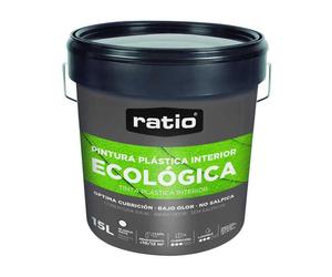Pintura Plástica Ecológica Blanca 15L RATIO