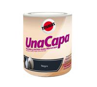 Pintura plástica ecológica,una capa, negro 750 ml
