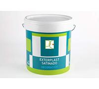 PINTURA PLASTICA SATINADA EXTRA BLANCA INTERIOR-EXTERIOR 15 LITROS