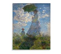 Pintura Por Numeros Adultos Cuadros Famosos 40X50Cm Monet - The Promenade Woman With A Parasol - Kit Para Pintar Por Numeros Niños Cuadros Con Lienzo,C13