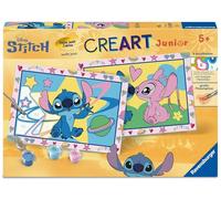 Pintura por números CreArt Junior - Disney Stitch & Angel