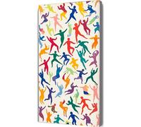 Pintura por Números para Adultos Abstracto Pintar por Numeros Niños Principiantes Sencillez,DIY Kit de Pintura al óleo de Lienzo con Pinceles,Paint by Numbers Acrílico,Mujer Regalo 30x60cm LE-325