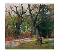 Pintura por números para adultos, Adolf Kaufmann, mañana de otoño, kits de pintura por números sobre lienzo