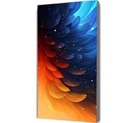 Pintura por Números para Adultos Ala Pintar por Numeros Niños Principiantes Pluma, DIY Kit de Pintura al óleo de Lienzo con Pinceles, Paint by Numbers Pigmento Acrílico, Mujer Regalo 50x100cm LE-690