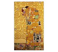 Pintura por números para adultos Gustav Klimt Fulfilment, 1905, kits de pintura por números para adultos sobre lienzo