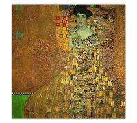 Pintura por números para adultos Gustav Klimt, retrato de Adele Bloch-Bauer I, kits de pintura por números para adultos sobre lienzo