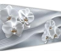 Pintura por Números para Adultos Orquídea Pintar por Numeros Niños Principiantes Sencillez,DIY Kit de Pintura al óleo de Lienzo con Pinceles,Paint by Numbers Acrílico,Mujer Regalo 50x150cm LE-828