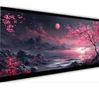 Pintura por Números para Adultos Paisaje Pintar por Numeros Niños Principiantes Japón,DIY Kit de Pintura al óleo de Lienzo con Pinceles,Paint by Numbers Pigmento Acrílico,Mujer Regalo 60x120cm LE-759