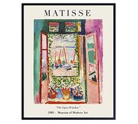 Pintura por números para adultos principiantes de Henri Matisse (2) kits de pintura digital por números sobre lienzo de 40 x 50 cm