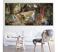 Pintura por números para adultos, Viktor Vasnetsov, la princesa durmiente, kits de pintura para adultos, lienzo, regalos, manualidades, decoración del hogar