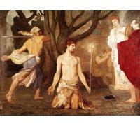 Pintura por números para adultos y niños, decapitación de San Juan, kit digital de pintura al óleo sobre lienzo decorativo