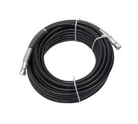 Pintura Privada De Aire Del Rociador Tubo Presión La Manguera 5800PSI Espray For Multiusos(Black,2 M)