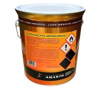 Pintura quitamanchas antihumedad.Pintura sintética al disolvente para aislar y eliminar manchas de humedad, humos, grasa, nicotina (4L)