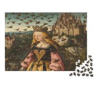Pintura renacentista Rompecabezas para Adultos |Bees Queen Castillo| De Diversión Familiar 1000pcs (75x50cm)