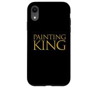 Pintura Rey Día del Padre Artista Papá Exterior House Pintores Carcasa para iPhone XR