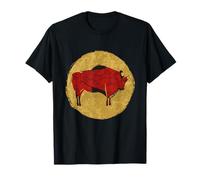 Pintura rupestre bisonte Altamira arte prehistórico Camiseta