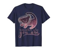 Pintura rupestre de Disney El Rey León: Recuerda quién eres Camiseta, Hombre, Azul Marino, S