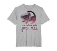 Pintura rupestre de Disney El Rey León: Recuerda quién eres Camiseta, Hombre tallas grandes, Gris Jaspeado, 6X Alto